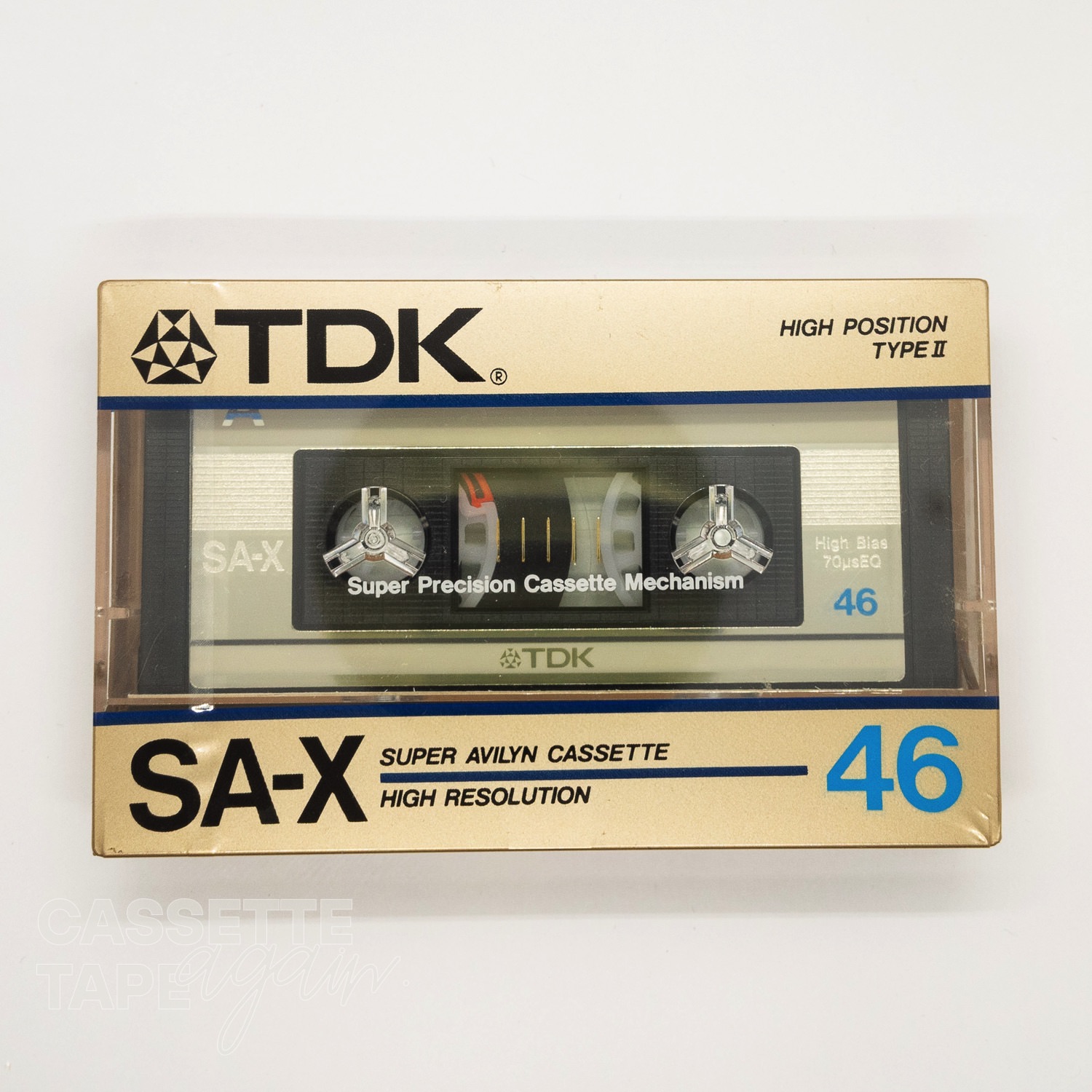 SA-X 46 / TDK(ハイポジ) - CASSETTE TAPE again.