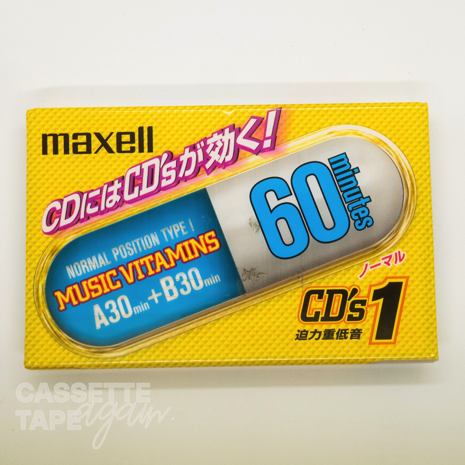 CD’s 1 60 / maxell(ノーマル)