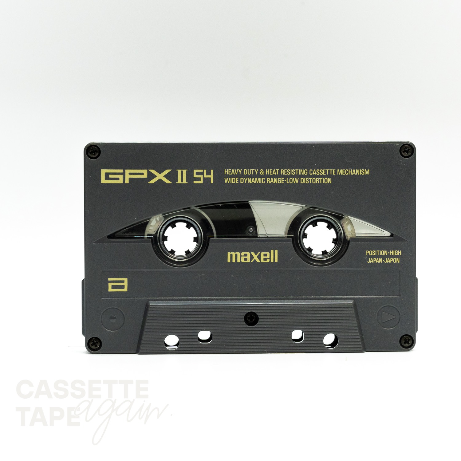 GPX2 54 54 / maxell(メタル) - CASSETTE TAPE again.