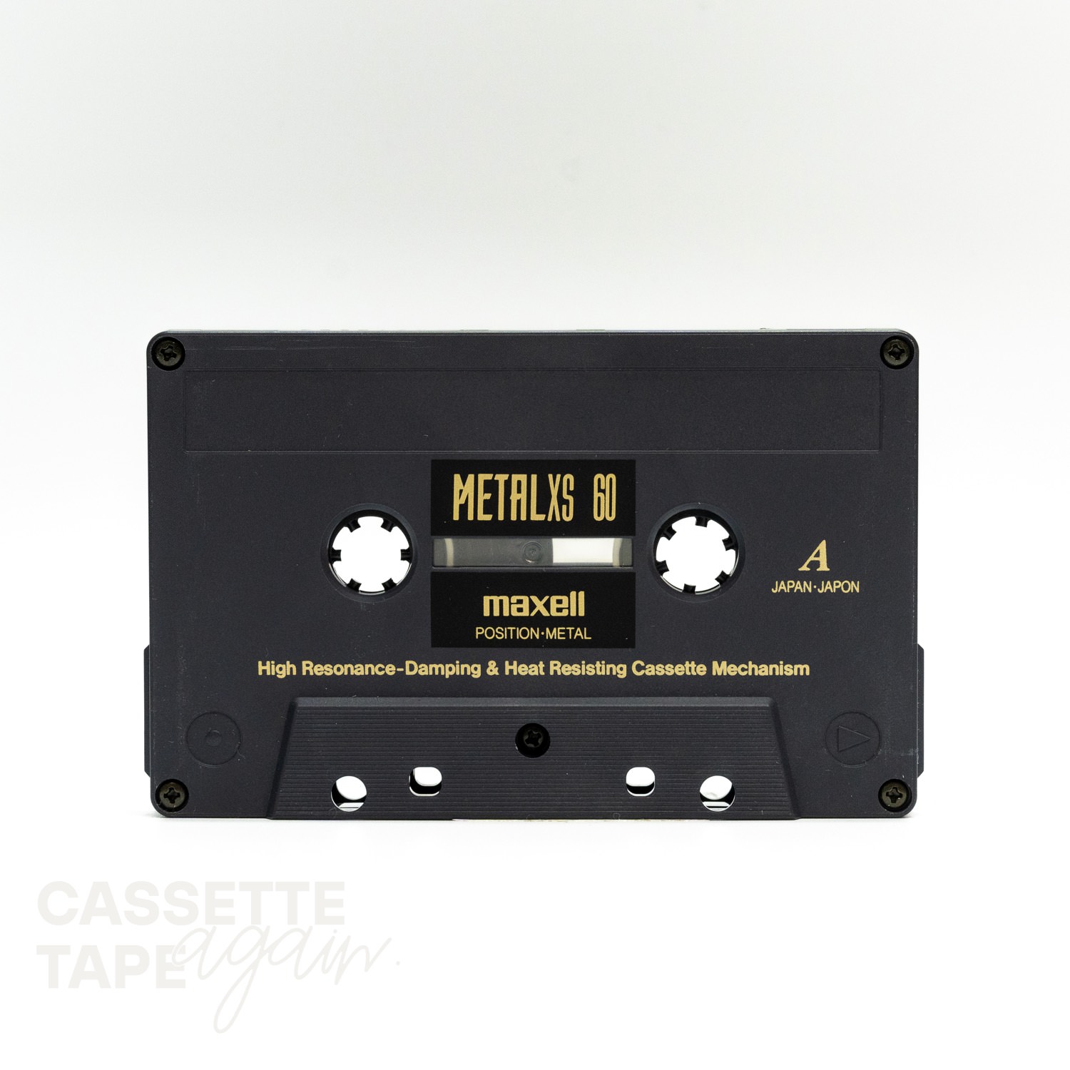 METAL XS 60 / maxell(メタル) - CASSETTE TAPE again.