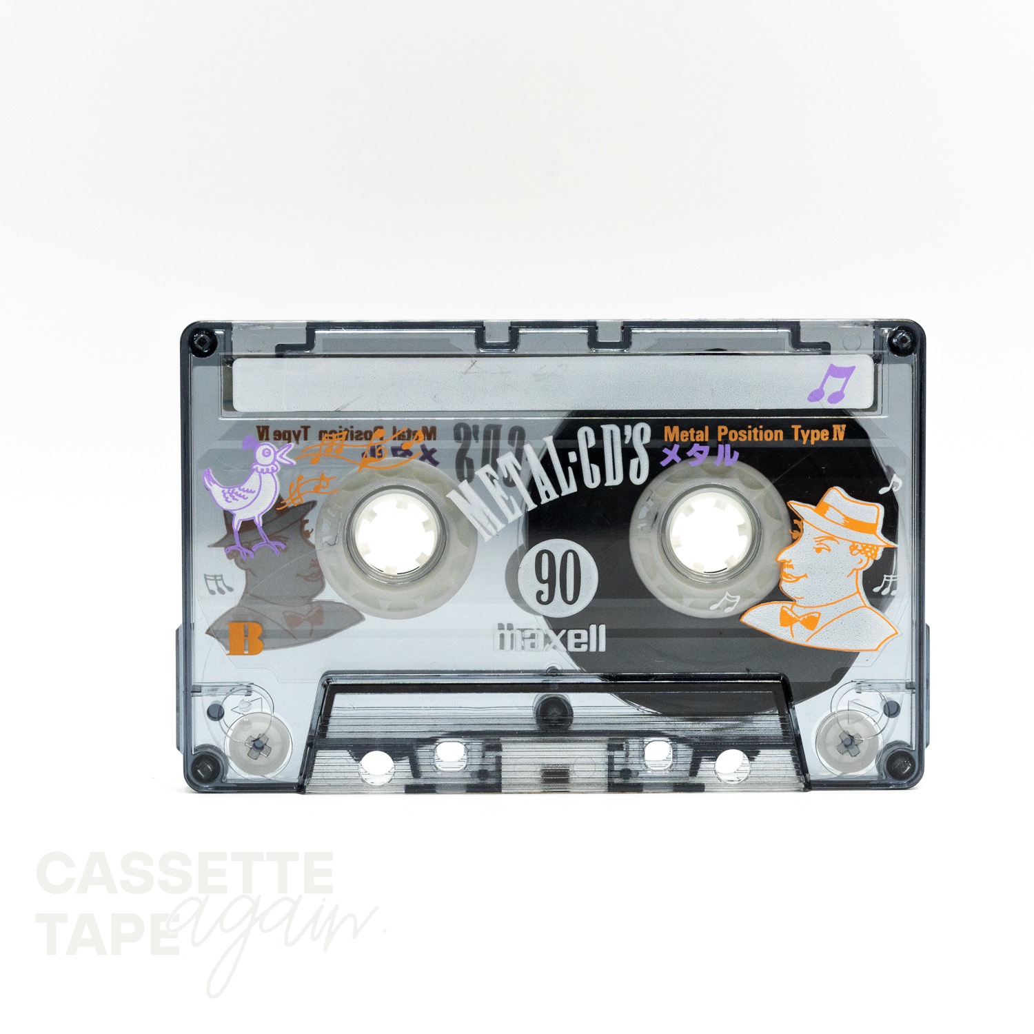 METAL-CD'S 90 / maxell(メタル) - CASSETTE TAPE again.