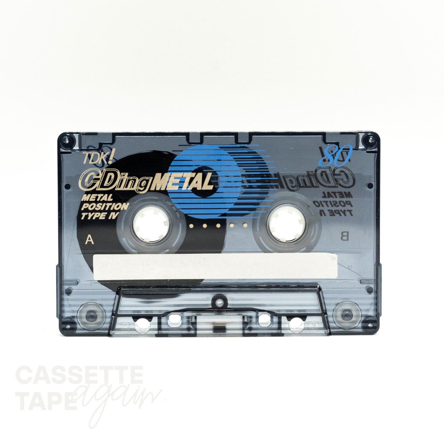 CDing METAL 80 / TDK(メタル) - CASSETTE TAPE again.